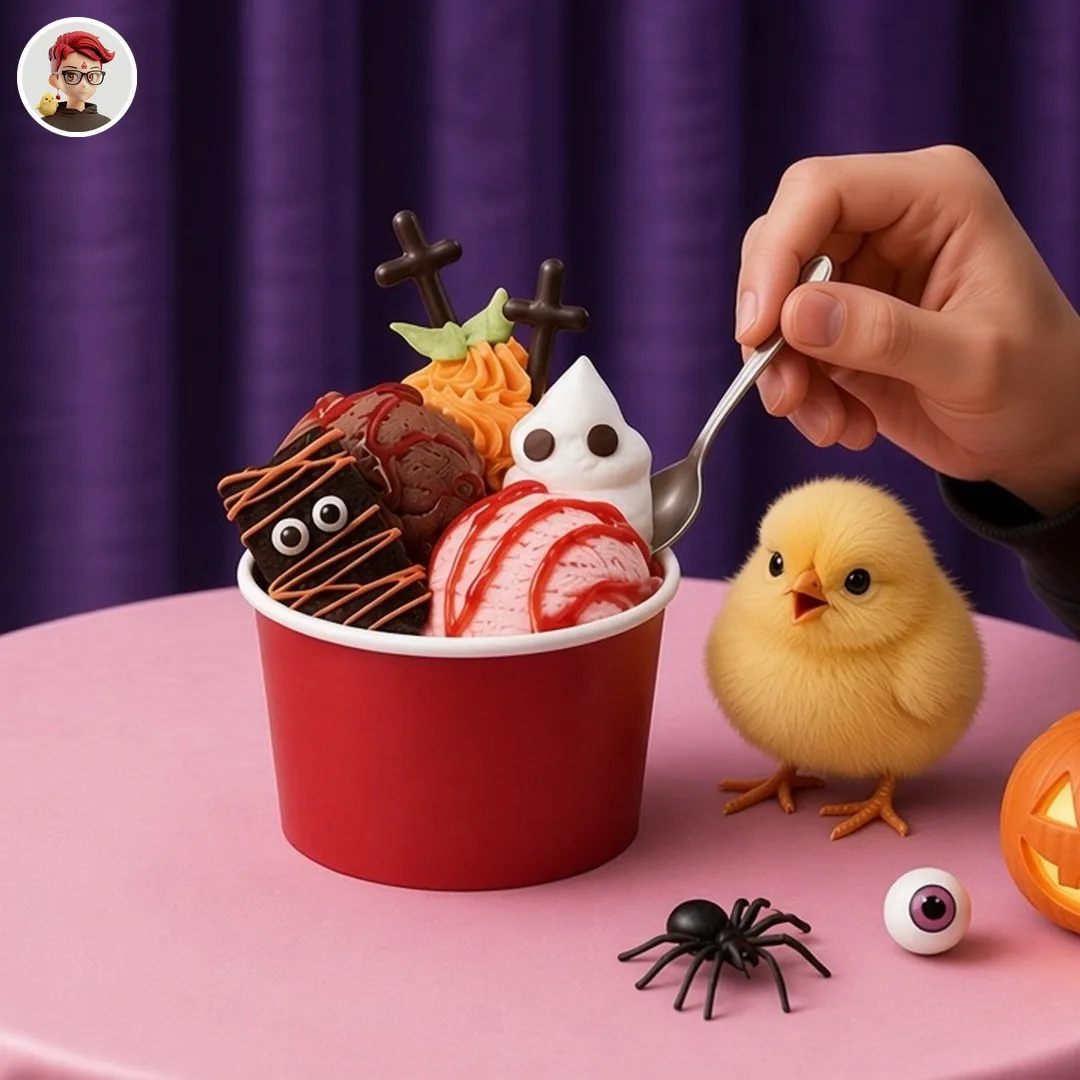 Cold Stone Spooky Boo! ของหวานฮาโลวีน ซันเดเริ่ม 99 บาท ถึง 31 ต.ค.