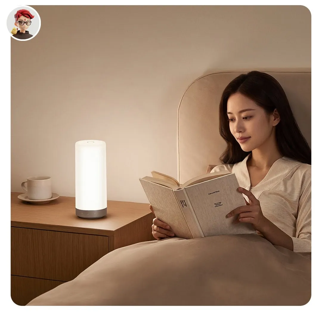 Xiaomi Mijia Bedside Lamp 3 เตรียมเปิดระดมทุน โคมไฟหัวเตียงปรับได้ตั้งแต่แสงหรี่ถึง 570 ลูเมน