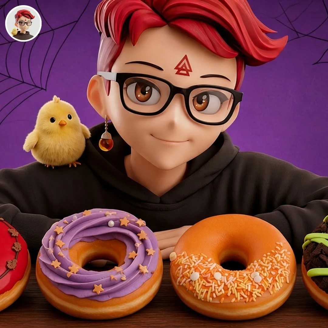 Krispy Kreme โดนัทฮาโลวีน Looney Tunes ชิ้นละ 55 บาท เซ็ต 12 ชิ้น 329 บาท ถึง 31 ต.ค.
